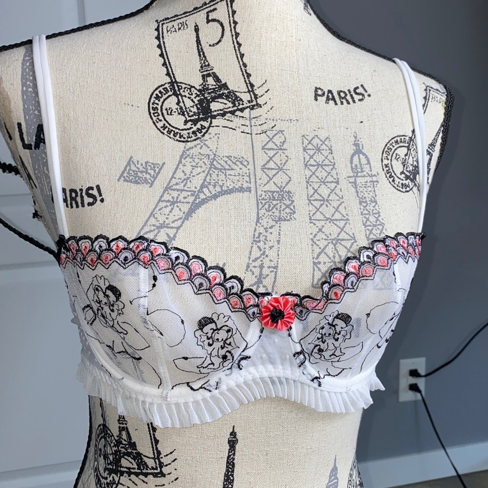 Aubade Print Underwire Bra